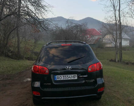 Черный Хендай Санта Фе, объемом двигателя 2.2 л и пробегом 268 тыс. км за 8200 $, фото 6 на Automoto.ua