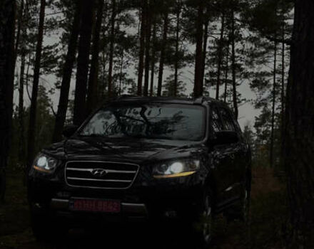 Черный Хендай Санта Фе, объемом двигателя 2.2 л и пробегом 218 тыс. км за 10350 $, фото 5 на Automoto.ua