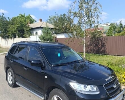 Черный Хендай Санта Фе, объемом двигателя 2.2 л и пробегом 221 тыс. км за 7900 $, фото 5 на Automoto.ua