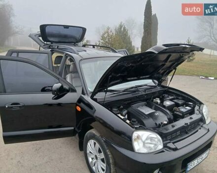 Черный Хендай Санта Фе, объемом двигателя 2.66 л и пробегом 195 тыс. км за 5699 $, фото 58 на Automoto.ua