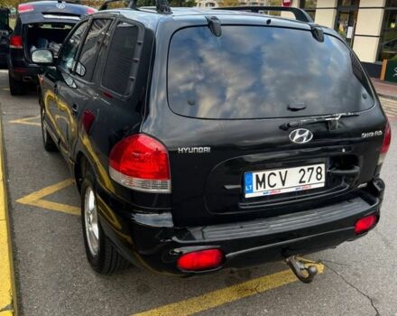 Чорний Хендай Санта Фе, об'ємом двигуна 2 л та пробігом 312 тис. км за 3550 $, фото 2 на Automoto.ua