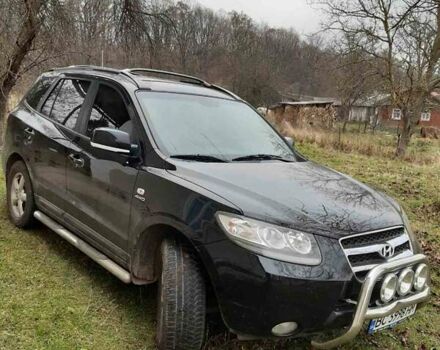 Чорний Хендай Санта Фе, об'ємом двигуна 2.2 л та пробігом 200 тис. км за 9700 $, фото 2 на Automoto.ua