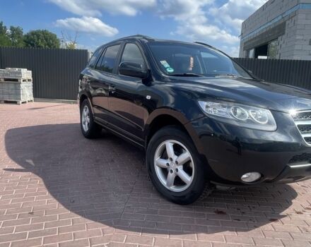 Черный Хендай Санта Фе, объемом двигателя 2.2 л и пробегом 190 тыс. км за 6400 $, фото 3 на Automoto.ua