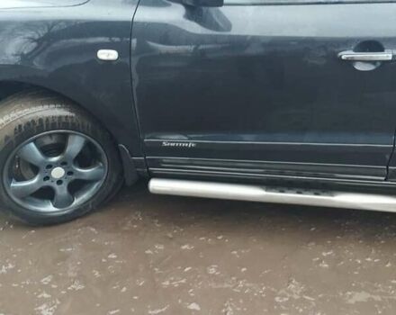 Черный Хендай Санта Фе, объемом двигателя 2.2 л и пробегом 244 тыс. км за 10500 $, фото 5 на Automoto.ua