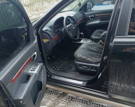 Черный Хендай Санта Фе, объемом двигателя 2.19 л и пробегом 250 тыс. км за 8600 $, фото 10 на Automoto.ua