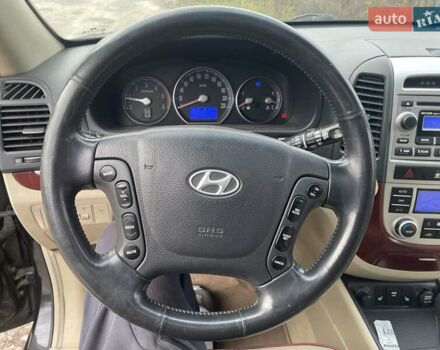 Черный Хендай Санта Фе, объемом двигателя 2.19 л и пробегом 162 тыс. км за 8500 $, фото 15 на Automoto.ua