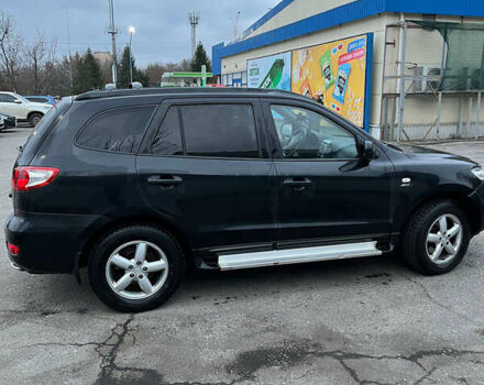 Черный Хендай Санта Фе, объемом двигателя 2.2 л и пробегом 307 тыс. км за 5770 $, фото 2 на Automoto.ua