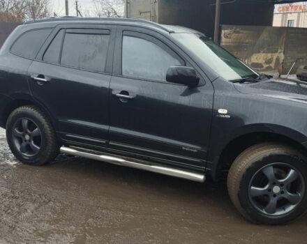 Черный Хендай Санта Фе, объемом двигателя 2.2 л и пробегом 244 тыс. км за 10500 $, фото 2 на Automoto.ua