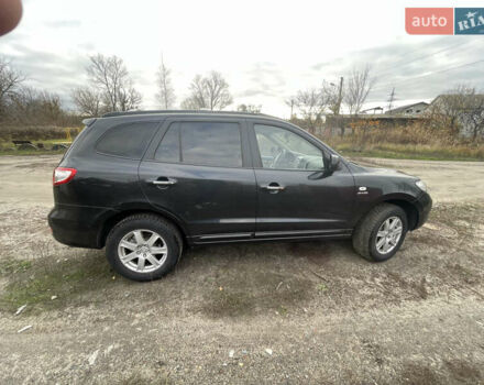 Черный Хендай Санта Фе, объемом двигателя 2.19 л и пробегом 162 тыс. км за 8500 $, фото 2 на Automoto.ua