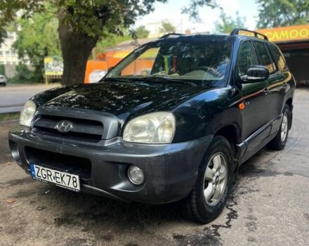 Чорний Хендай Санта Фе, об'ємом двигуна 2 л та пробігом 360 тис. км за 3700 $, фото 2 на Automoto.ua