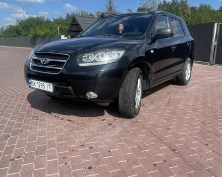 Черный Хендай Санта Фе, объемом двигателя 2.2 л и пробегом 190 тыс. км за 6400 $, фото 1 на Automoto.ua