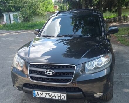 Черный Хендай Санта Фе, объемом двигателя 2.2 л и пробегом 273 тыс. км за 8999 $, фото 1 на Automoto.ua