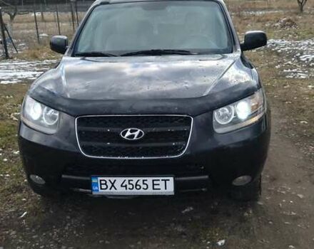 Черный Хендай Санта Фе, объемом двигателя 2.19 л и пробегом 240 тыс. км за 8300 $, фото 3 на Automoto.ua
