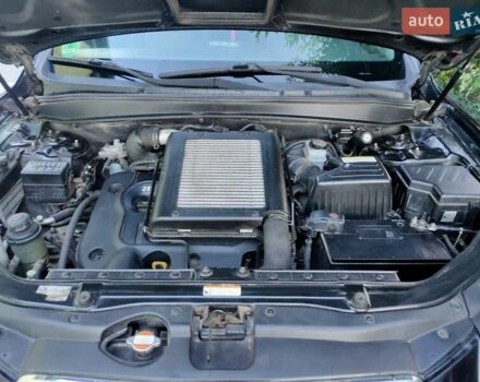 Черный Хендай Санта Фе, объемом двигателя 2.19 л и пробегом 295 тыс. км за 9500 $, фото 1 на Automoto.ua