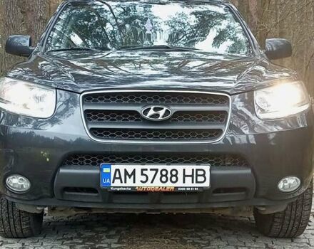 Черный Хендай Санта Фе, объемом двигателя 2.2 л и пробегом 249 тыс. км за 10300 $, фото 4 на Automoto.ua