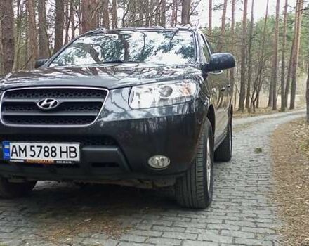 Черный Хендай Санта Фе, объемом двигателя 2.2 л и пробегом 249 тыс. км за 10300 $, фото 5 на Automoto.ua