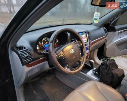 Черный Хендай Санта Фе, объемом двигателя 2.2 л и пробегом 174 тыс. км за 9850 $, фото 97 на Automoto.ua