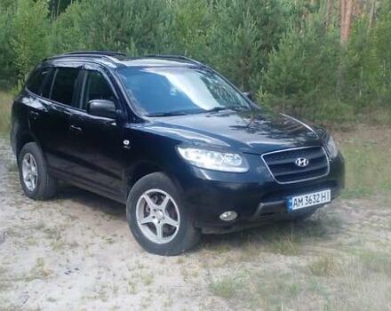 Черный Хендай Санта Фе, объемом двигателя 2.66 л и пробегом 245 тыс. км за 9000 $, фото 4 на Automoto.ua
