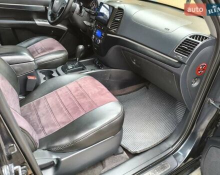 Черный Хендай Санта Фе, объемом двигателя 2.2 л и пробегом 296 тыс. км за 9799 $, фото 35 на Automoto.ua