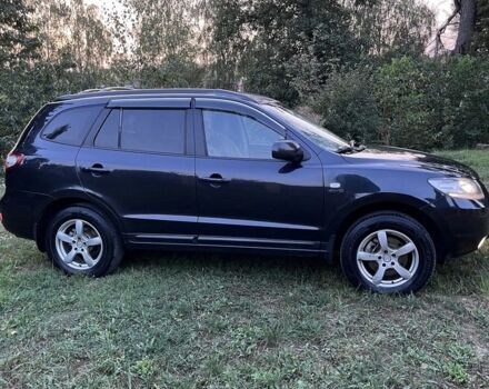 Черный Хендай Санта Фе, объемом двигателя 2.2 л и пробегом 240 тыс. км за 9800 $, фото 3 на Automoto.ua