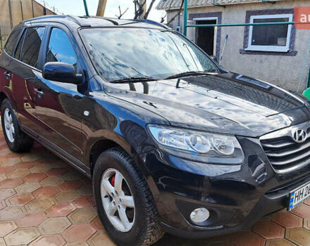 Черный Хендай Санта Фе, объемом двигателя 2.2 л и пробегом 282 тыс. км за 9500 $, фото 9 на Automoto.ua