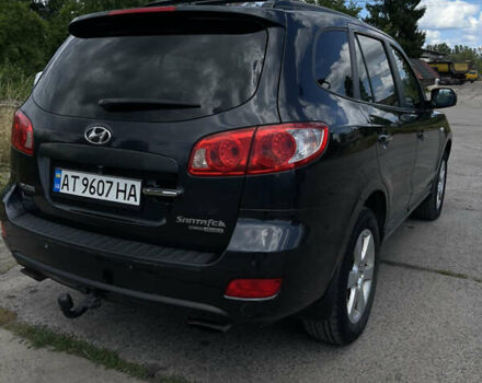 Черный Хендай Санта Фе, объемом двигателя 2.2 л и пробегом 363 тыс. км за 8500 $, фото 2 на Automoto.ua
