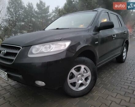 Черный Хендай Санта Фе, объемом двигателя 2.2 л и пробегом 174 тыс. км за 9850 $, фото 2 на Automoto.ua