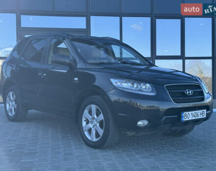 Черный Хендай Санта Фе, объемом двигателя 2.19 л и пробегом 222 тыс. км за 7999 $, фото 11 на Automoto.ua