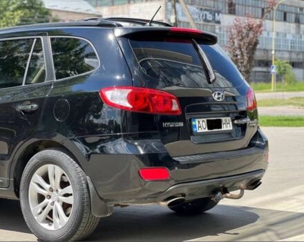 Черный Хендай Санта Фе, объемом двигателя 2.2 л и пробегом 240 тыс. км за 8299 $, фото 2 на Automoto.ua