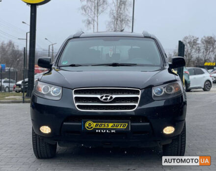 Черный Хендай Санта Фе, объемом двигателя 2.2 л и пробегом 161 тыс. км за 11300 $, фото 1 на Automoto.ua