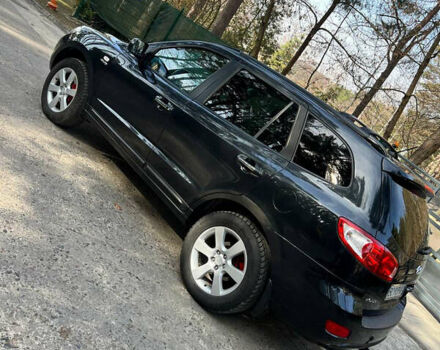 Черный Хендай Санта Фе, объемом двигателя 2.2 л и пробегом 223 тыс. км за 9650 $, фото 4 на Automoto.ua