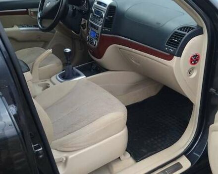 Черный Хендай Санта Фе, объемом двигателя 2.19 л и пробегом 240 тыс. км за 8300 $, фото 9 на Automoto.ua