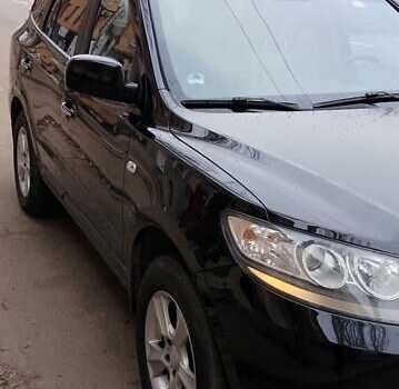 Черный Хендай Санта Фе, объемом двигателя 2.19 л и пробегом 210 тыс. км за 9900 $, фото 1 на Automoto.ua