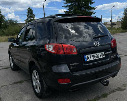 Черный Хендай Санта Фе, объемом двигателя 2.2 л и пробегом 363 тыс. км за 8500 $, фото 3 на Automoto.ua