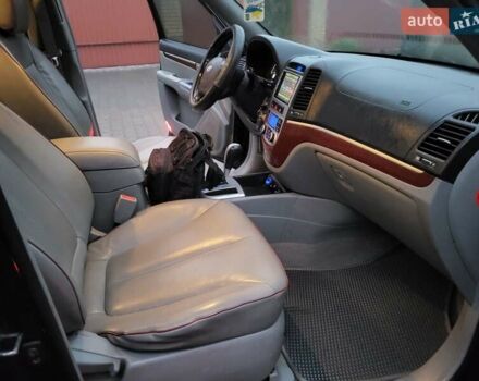 Черный Хендай Санта Фе, объемом двигателя 2.2 л и пробегом 174 тыс. км за 9850 $, фото 66 на Automoto.ua