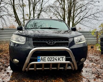Черный Хендай Санта Фе, объемом двигателя 2.2 л и пробегом 150 тыс. км за 10500 $, фото 7 на Automoto.ua