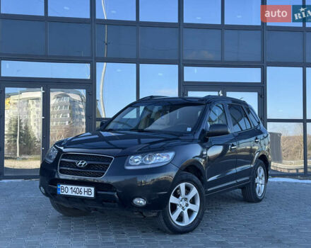 Черный Хендай Санта Фе, объемом двигателя 2.19 л и пробегом 222 тыс. км за 7999 $, фото 5 на Automoto.ua