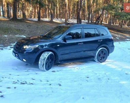 Черный Хендай Санта Фе, объемом двигателя 2.2 л и пробегом 254 тыс. км за 10700 $, фото 5 на Automoto.ua