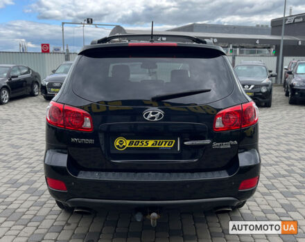 Черный Хендай Санта Фе, объемом двигателя 2.2 л и пробегом 202 тыс. км за 9800 $, фото 4 на Automoto.ua