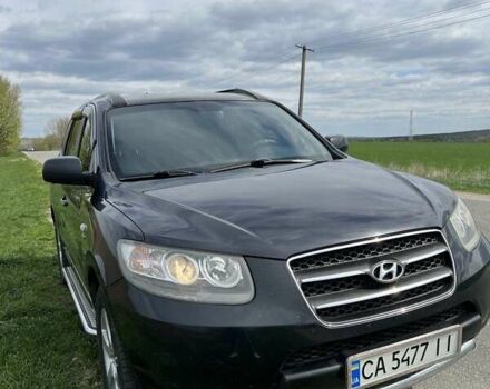 Черный Хендай Санта Фе, объемом двигателя 2.2 л и пробегом 265 тыс. км за 9000 $, фото 6 на Automoto.ua