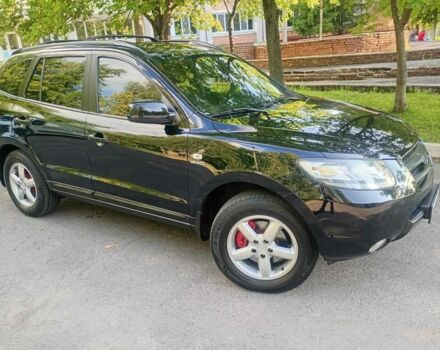 Черный Хендай Санта Фе, объемом двигателя 2.7 л и пробегом 250 тыс. км за 8500 $, фото 2 на Automoto.ua