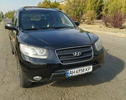 Черный Хендай Санта Фе, объемом двигателя 2 л и пробегом 191 тыс. км за 10300 $, фото 4 на Automoto.ua