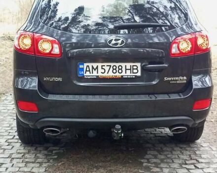 Черный Хендай Санта Фе, объемом двигателя 2.2 л и пробегом 249 тыс. км за 10300 $, фото 27 на Automoto.ua