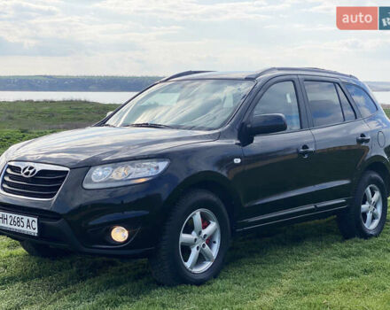 Черный Хендай Санта Фе, объемом двигателя 2.2 л и пробегом 282 тыс. км за 9500 $, фото 2 на Automoto.ua