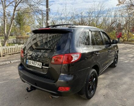 Черный Хендай Санта Фе, объемом двигателя 2.2 л и пробегом 225 тыс. км за 9300 $, фото 3 на Automoto.ua