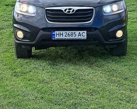 Черный Хендай Санта Фе, объемом двигателя 2.2 л и пробегом 282 тыс. км за 9500 $, фото 1 на Automoto.ua