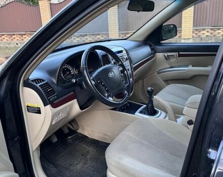 Черный Хендай Санта Фе, объемом двигателя 2.2 л и пробегом 240 тыс. км за 9800 $, фото 10 на Automoto.ua