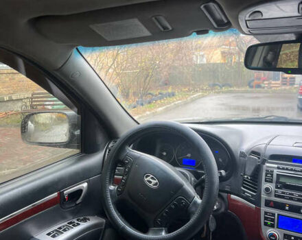 Черный Хендай Санта Фе, объемом двигателя 2.2 л и пробегом 347 тыс. км за 6500 $, фото 10 на Automoto.ua