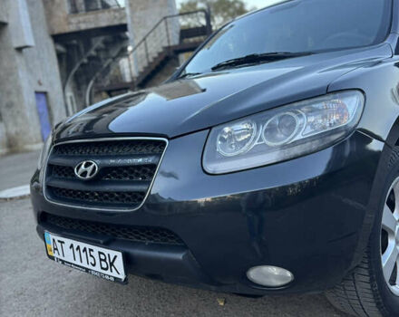 Черный Хендай Санта Фе, объемом двигателя 2.19 л и пробегом 215 тыс. км за 8500 $, фото 2 на Automoto.ua