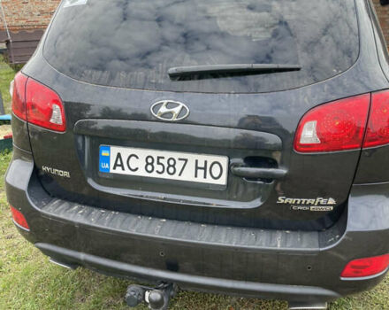 Черный Хендай Санта Фе, объемом двигателя 2.19 л и пробегом 193 тыс. км за 11000 $, фото 4 на Automoto.ua